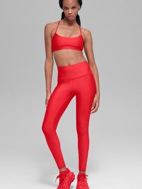 ALO YOGA 7/8 High-Waist Airlift Legging Bright Red